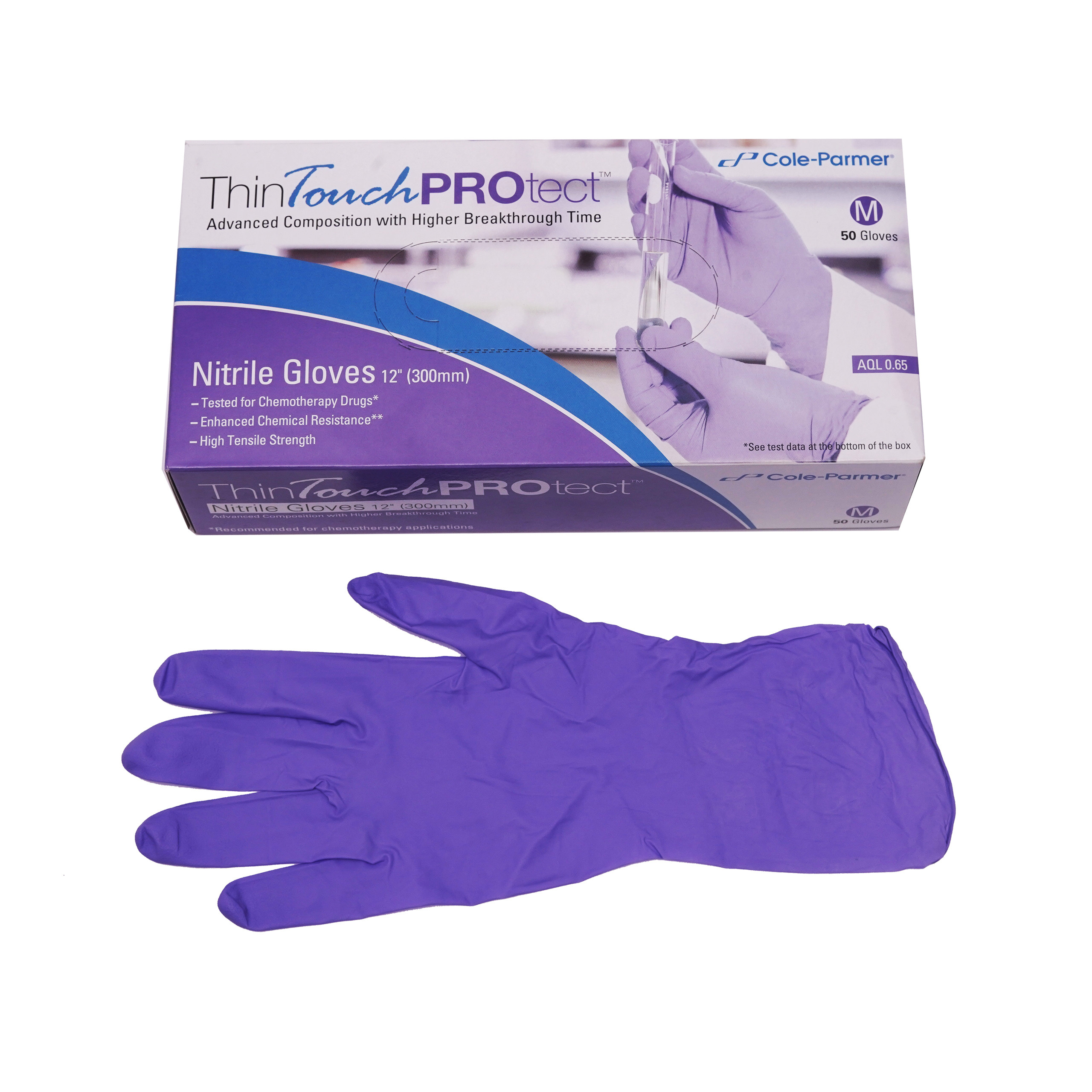 Cole Parmer Nitrile Gloves (Pack Of 100)